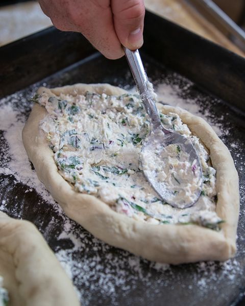 Fill with the cheese mixure