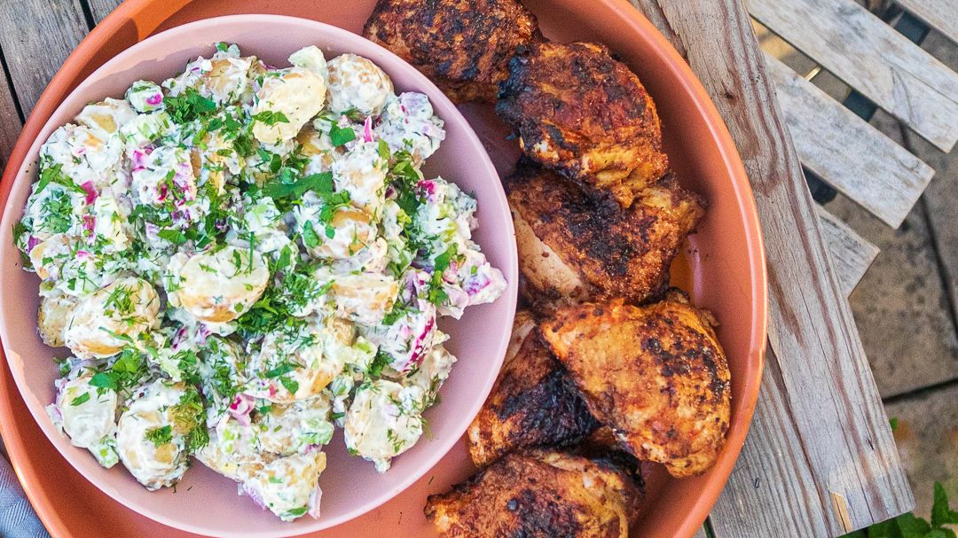 Creamy Boursin Potato Salad